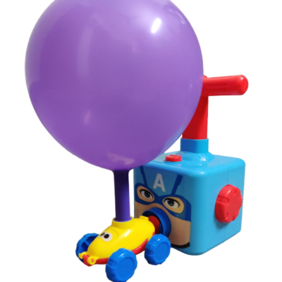 JUGUETE COCHES IMPULSADO POR GLOBOS